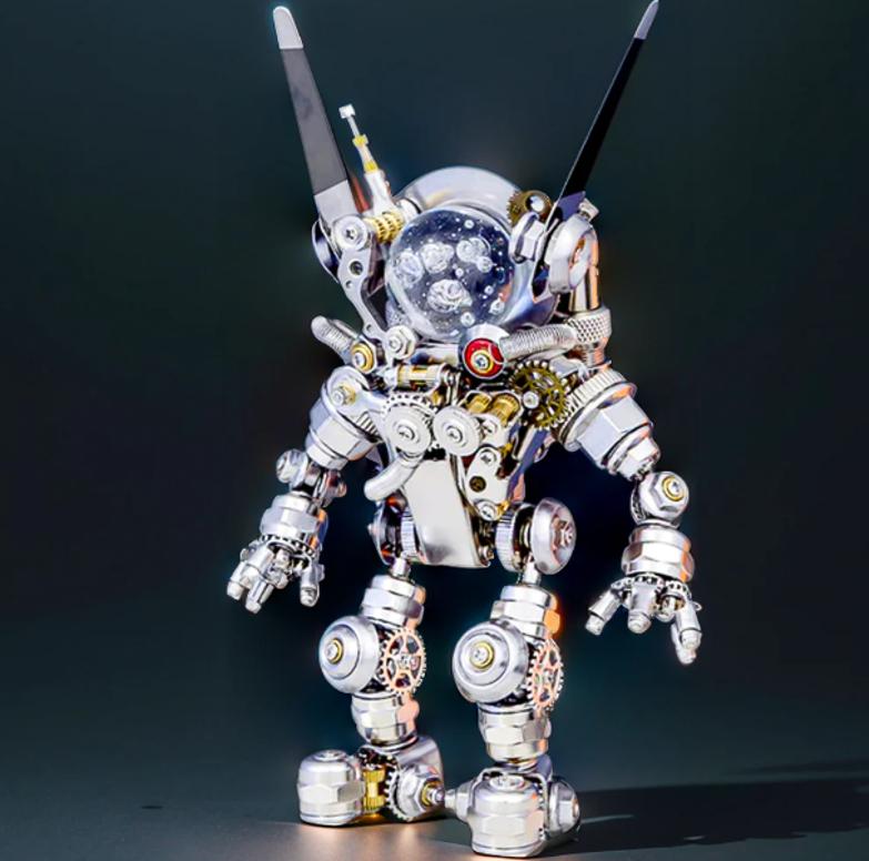 

3x Metal Rabbit Puzzle Kit – Fun And Educational 3D Model For Adults Light Stand Model Metal Puzzles