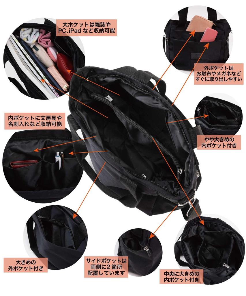 Damväska, lätt, stor kapacitet, axelväska/tote bag, crossbody-stil, 2-vägs, lätt nylon, enfärgad, enkel, snygg, multifunktionell (vin