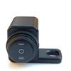 REYLNXR Motorcycle Headlight Horn Switch, Motorcycle Handle Switch, Headlight Horn Switch, 12 V ON/OFF/ON