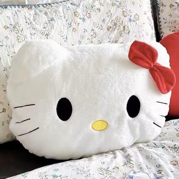 Hello Kitty Plush Hello Kitty Body Cat Cute Funny Moe Birthday Unofficial Toy, Pillow, Doll, Cushion, Gift, Ornament, Merchandise, Present, Gift,