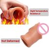 Velkoobchod Soft Realistic Penis Sleeve Extender Big Dick Bold Cock Head Head Zvětšení Muž Muži Muž Zpoždění ejakulace