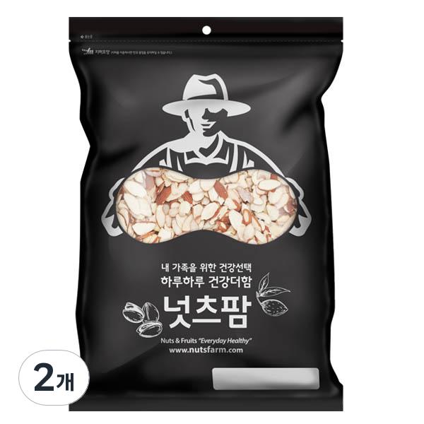 

Nuts Farm Almond Slice, 100g, 2 pieces, Korean nuts