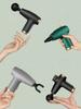 Portable Mini Fascia Gun Muscle Relaxation Full Body Massage Charging Mini Vibration Massager