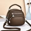 Trendy Simple Pu Handheld Tote With Stitching Details For Casual Wear
