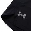 Under Armour Solid Color Belted Breathable Casual Shorts Men Bottoms Black 1351189-002