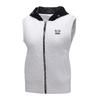 ANEW GOLF W Hoodie Knit Zip-Up Vest_Wh