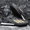 2025 new Velcro children's broken nails football shoes men's youth land club student training shoes