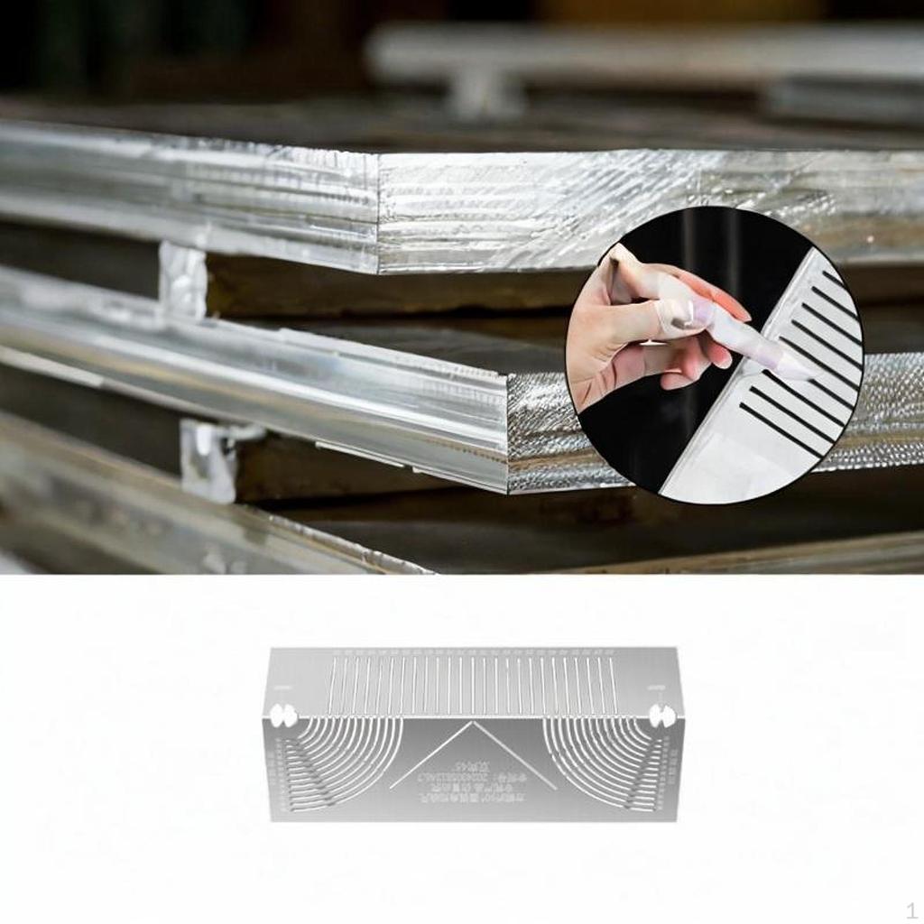 Winkel ARC Markierungswerkzeug Stahlrohrbiegeanreißer Effizientes Metall für