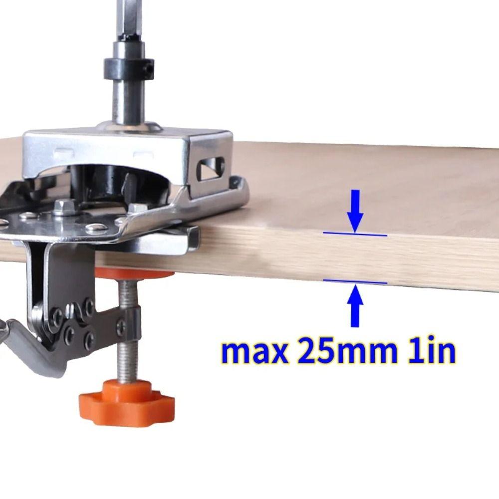 Adjustable Hole Guide Jig Hinge Installation Hinge Slotting Locator Door Hinge Template  DIY