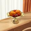 Candy Holder Tray Fruit Bowl Storage Baskets Stand Organization Alloy Snacks Basket for