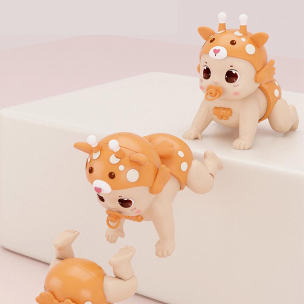 Kids Crawling Animal Toy Singing Record Interactive Electric Cartoon Animal Toy for 3?12 Months