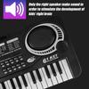 61 Keys Musical Instruments Piano Digital Electronic Organ Keyboard Pianos Electric Piano with Microphone for Children