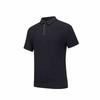 Training Series Solid Color Comfortable Versatile Breathable Casual Short Sleeve Polo Shirt Men Polo Shirts Black 152527145-5