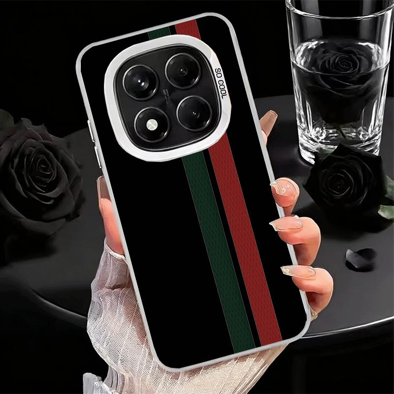Luxury Sports Line Cool Stripe Soft Phone Case for Xiaomi Redmi Note 13 14 15 Pro Plus 12S 12 11S 11 11T 10S 10 Shockproof Cover
