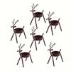 Iron Craft Deer Candle Holder Stand Home Table Desk Birthday Party Decor Metal Artwork
