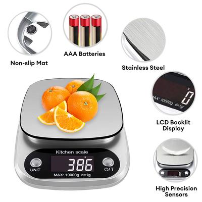 3KG/0.1G 10KG/1G Domowa Waga Kuchenna Cyfrowa Waga LCD Elektroniczna Waga Wagi Waga do Ważenia Kawy Jedzenia Biżuterii Leków