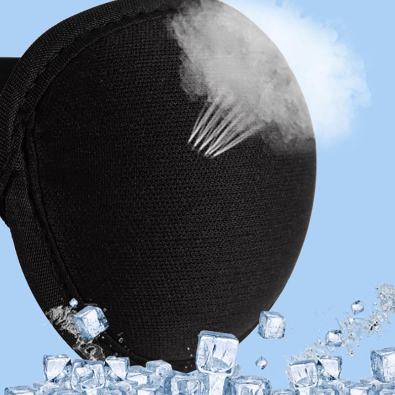 Pirate Eye Patch Unisex Black Single Eye Patch Øyelapp One Eye Vaskbar Justerbar konkav øyelapp Kid Pirate Cosplay kostyme