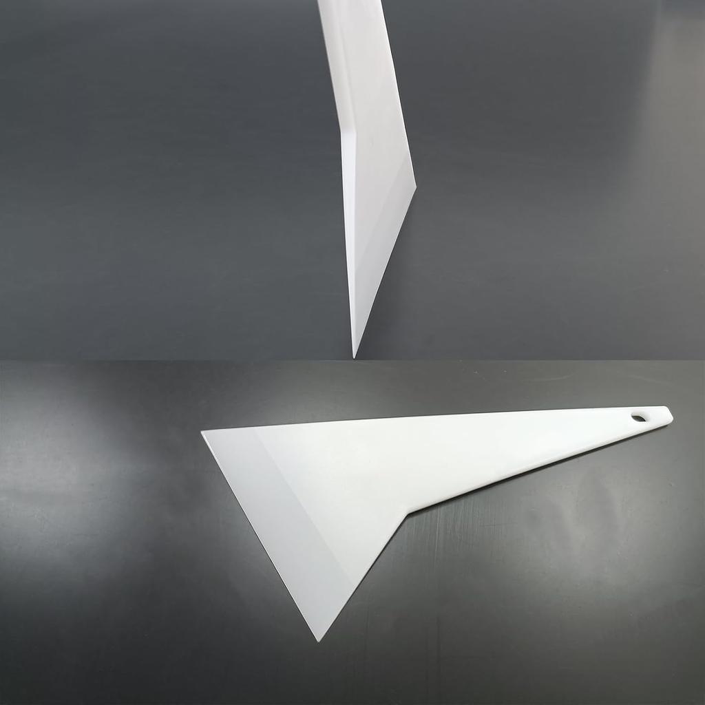 Window Tint Tools 4Pcs Plastic Long Handle Window Tint Squeegee Tint Kit for Window Tinting Application