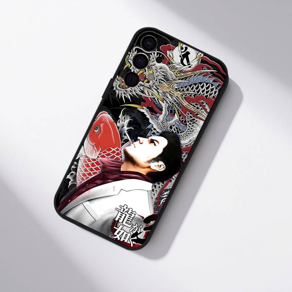 

Гра Yakuza 0 Для Samsung S25,S24,S21,S22,S23,S30,Ultra,S20,Plus,Fe,Lite,5G Чорний Чохол для телефону Samsung S24