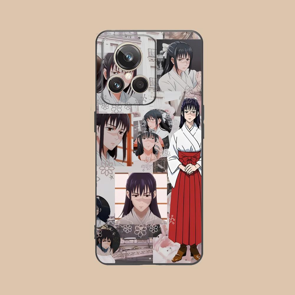 JJK Utahime Iori Matte TPU Mobile Phone Case for Realme GT 8 Neo Pro C75 73 71 C67 65 C55 53 C35 31 C20 15 Colorful Cover