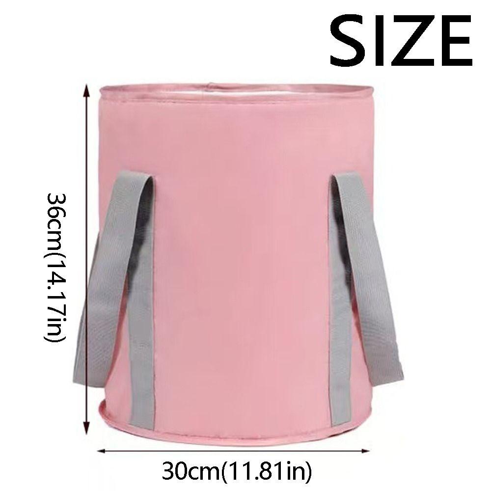 Portable Foldable Foot Washing Bag Anti-Leak Foot Bath Tub Bag Bucket for Soaking Feet Travel