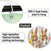1/3/4pcs Easter Bunny & Egg Bath Set with Shower Curtain (180x180cm), Rug, U-Pad & Toilet Cover - Cute Spring Bathroom Decor,