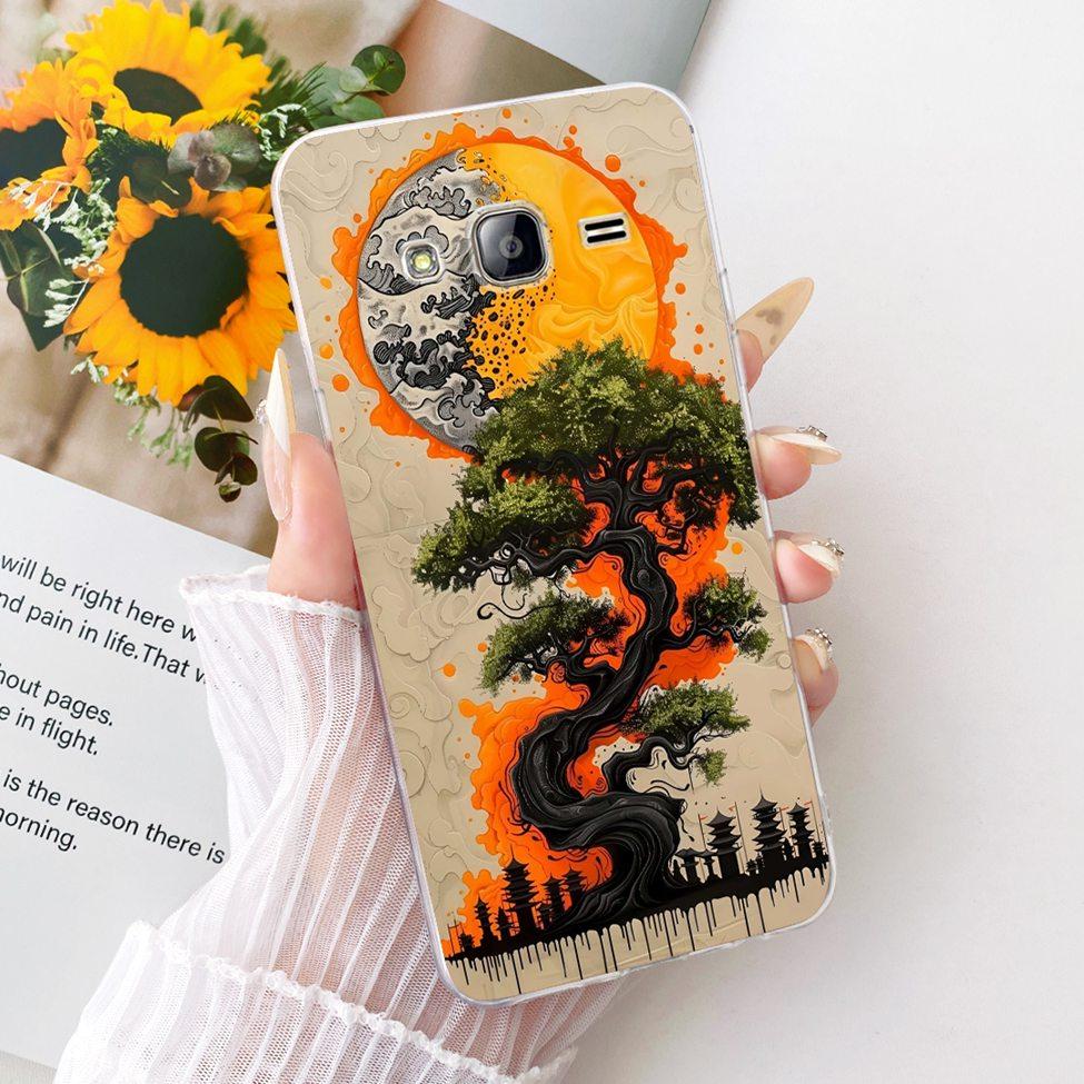 Clear For Samsung J3 2016 Case Cute Fashion Luxury Funny Cool Painted Casing For Samsung Galaxy J3 2016 J320A J320H J3109 J320FN