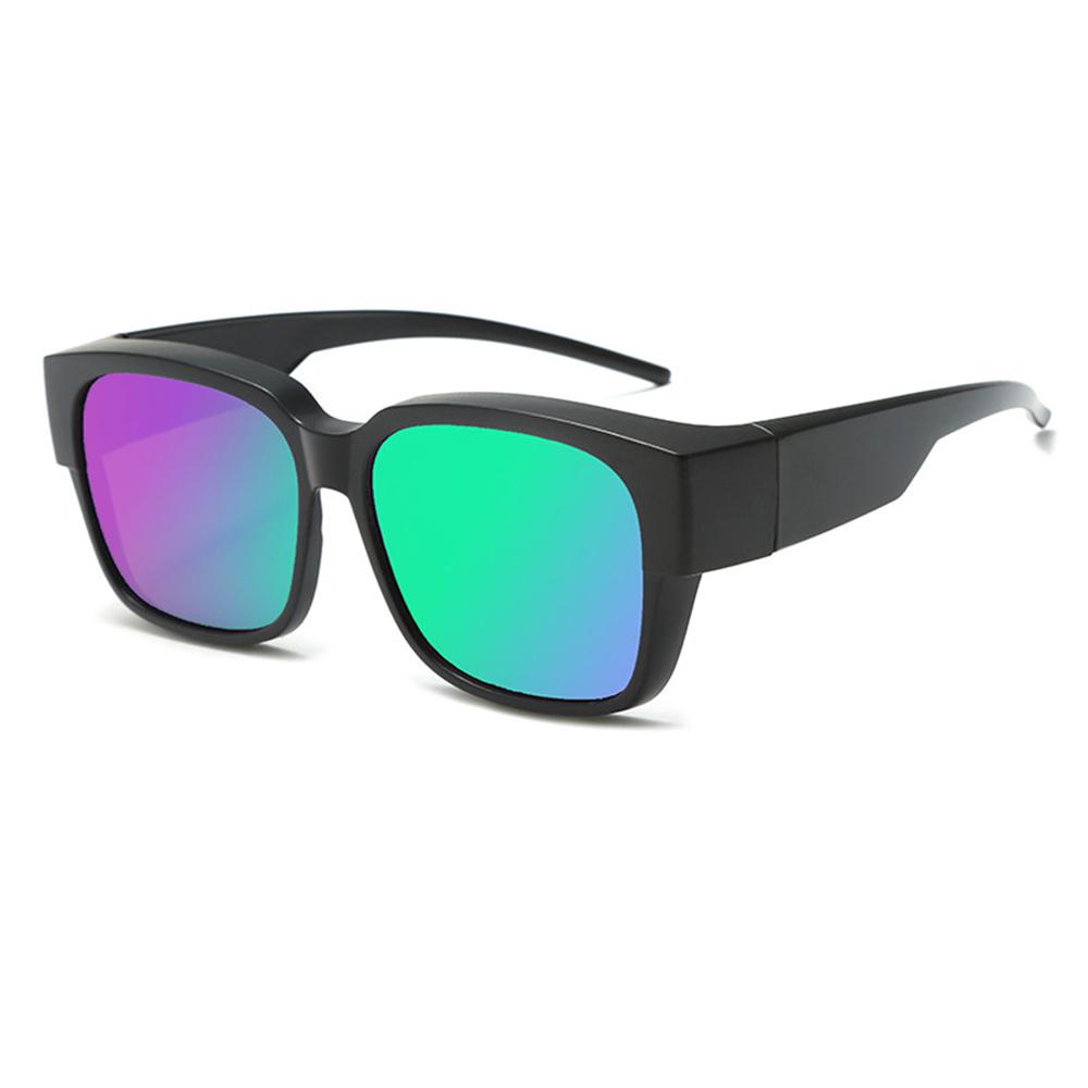 Acoperire pentru ochelari de soare polarizați, la modă nouă, peste ochelari prescripți pentru miopie, portabili, bărbați, femei, ochelari de pescuit de epocă pentru conducere