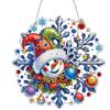 2D Flach DIY Acryl Strassstein Diamant Kunst Fensteranhänger Diamantmalerei Set Diamant Kunst Anhänger DIY Heimdekoration Hängeanhänger