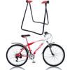 Aluminum Zinc Zinc Alloy Bike Triangle Vertical Stand Parking Rack Hub Repair Bracket Bicycle Floor Stand