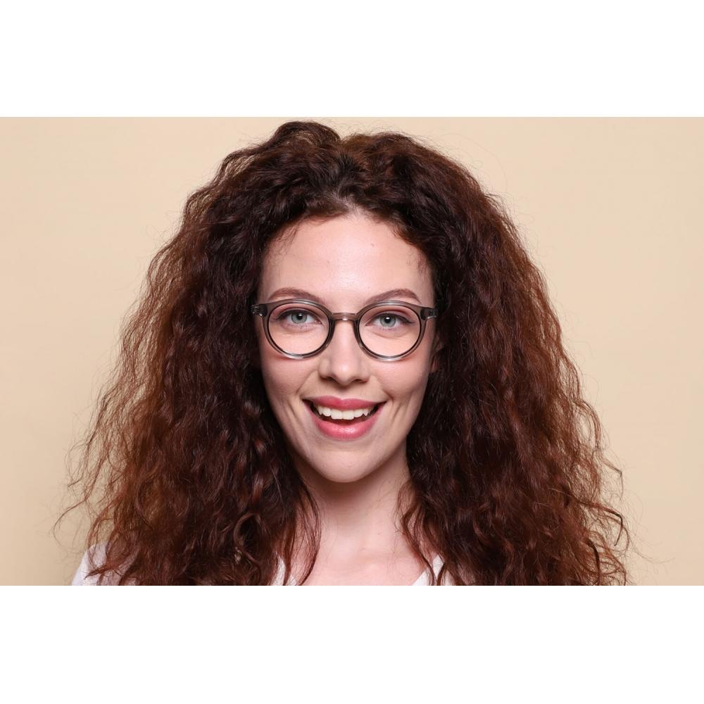 Full Rim Oval Transparent Grey Smartbuy Collection Chas Tr 97 Fashion Unisex Eyeglasses