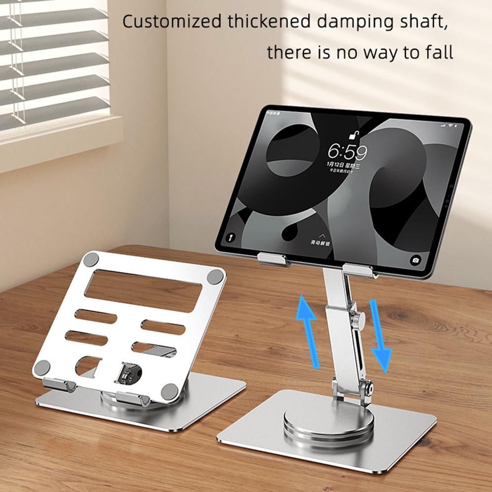 

MT136 Aluminum Alloy Stand for Phones,Tablets Adjustable Desktop Holder Grey
