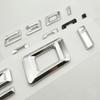 3D Glossy Black Chrome 220i 230i Emblem Badge Letter Rear Trunk Decal Sticker For BMW 2 Series F22 G42 Car Styling Accessories xs8