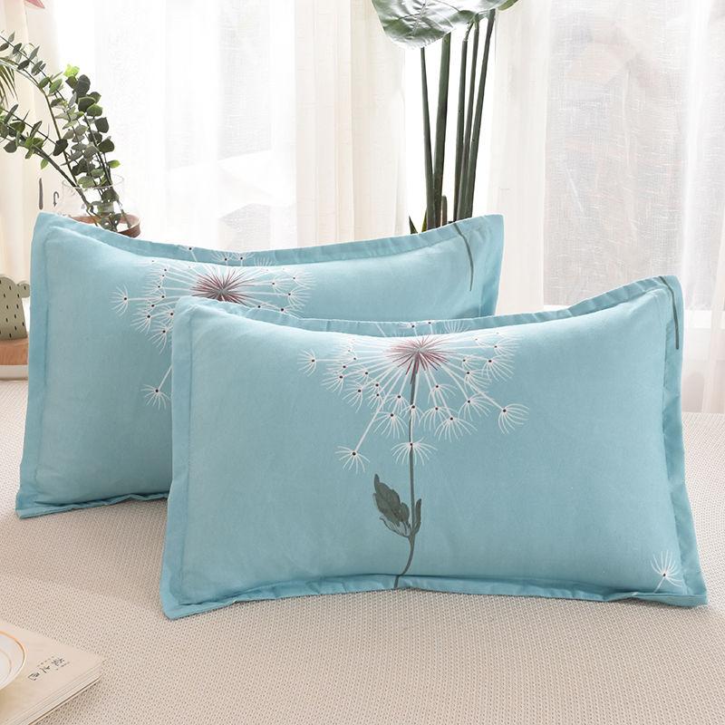 

40*60 см наволочки мультфильм пара спальня антиклещевой квалифицированный чехол для взрослых простые четыре сезона мягкие северная Европа 2pcs 400X600mm