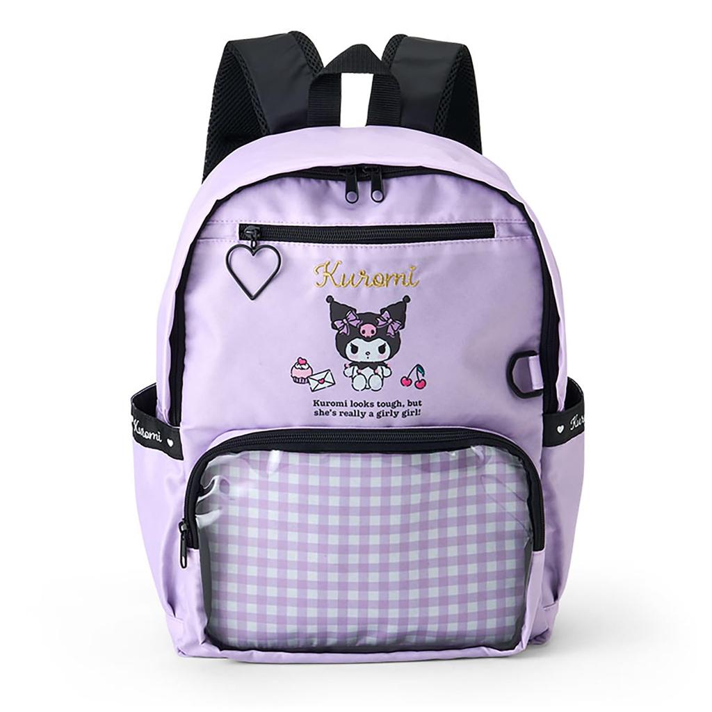 Sanrio Dětský batoh L Kuromi Excursion se jmenným prostorem 505960 Dětský