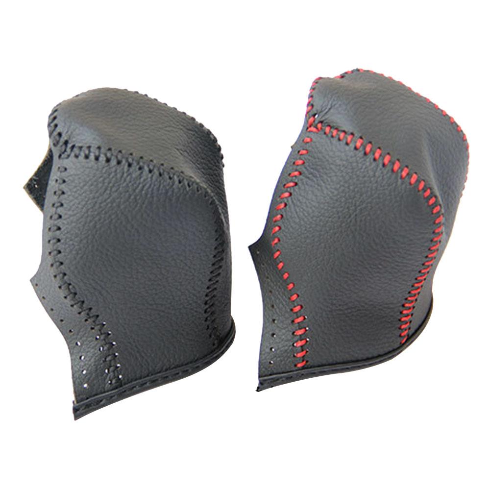 Car Gear Head Shift Knob Cover for MG ZS MG6 MG3 for Roewe RX5 AT Gear Shift Collars Leather Protector Interior Accessories