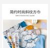 Korean Design Plant Flower Print Silk Scarf Summer Thin Large Square Scarf High Sense Temperament Versatile Sun Protection Shawl