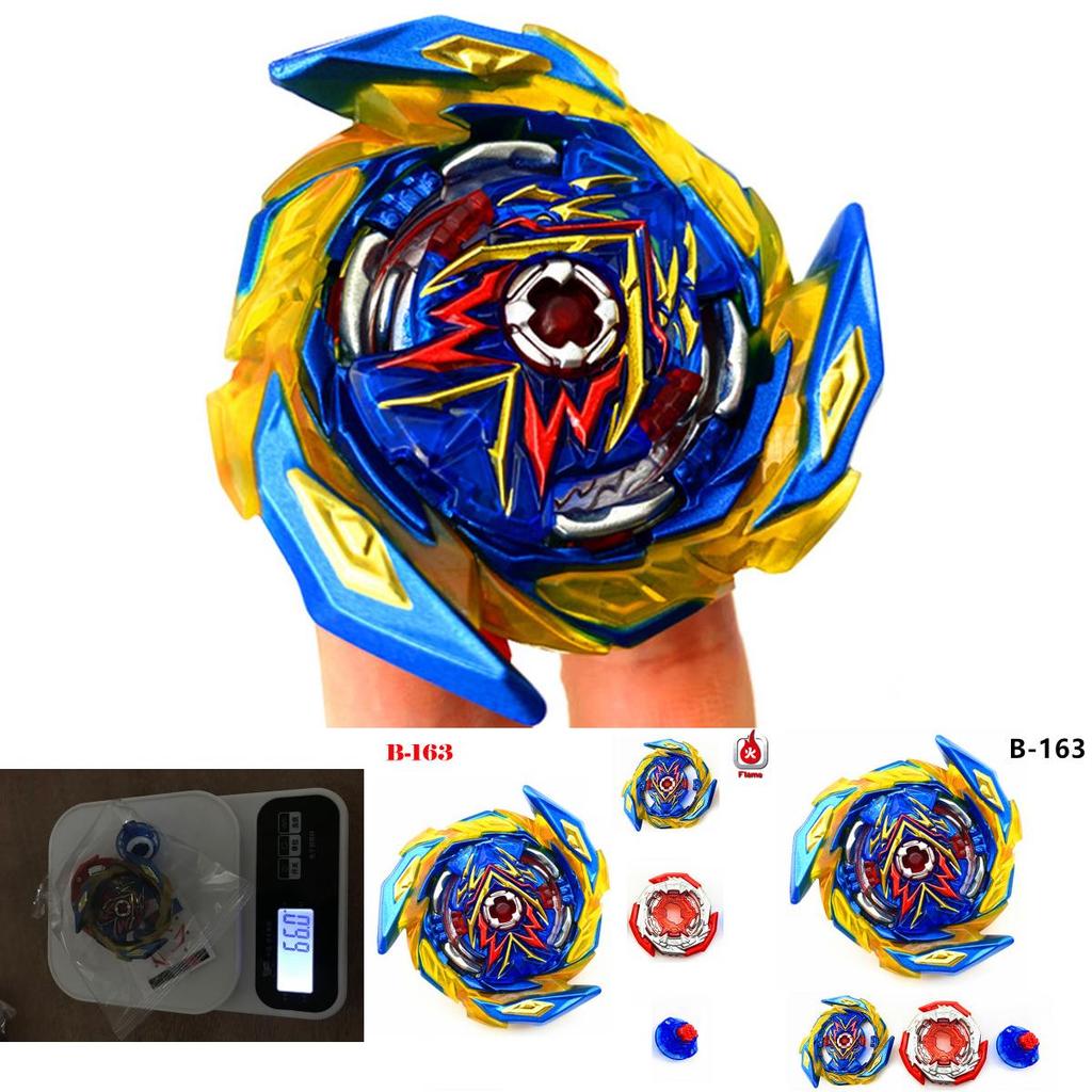 B-163 Beyblade Burst Superking Booster Brave Valkyrie Ev' 2a Živě modro-zlatý design Pro poutavé bitvy