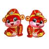 Cute Chinese New Year Couplets Paper Spring Festival Door Sticker  Living Room