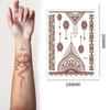 Arm Hand Semi-permanent Henna Tattoo Stickers Body Art Sticker Temporary Tattoo Indian Lace Tattoo