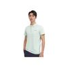 Li-Ning Fitness Series Solid Color Logo Comfortable Breathable Short Sleeve Polo Shirt Men Tops Light-Teal APLU121-5