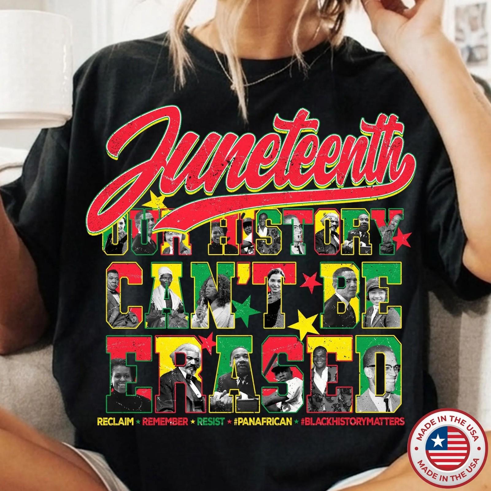 Juneteenth 1865, We Outside Since 1865, African American Freedom Day T-Shirt XL