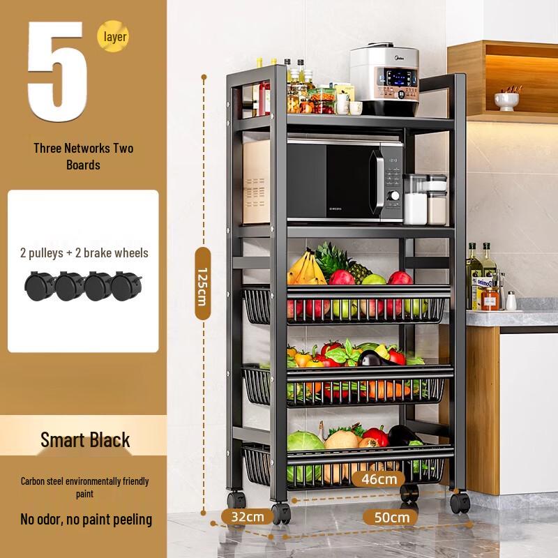 

Yingbai Multi-functional Mobile Kitchen Storage Rack