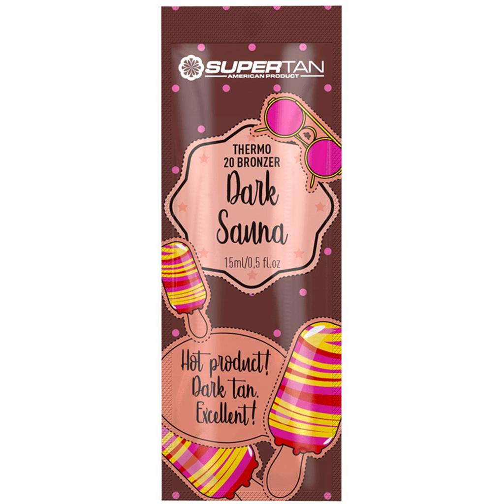 Supertan Dark Sauna Tingle Sunscreen Lotion 3x15ml