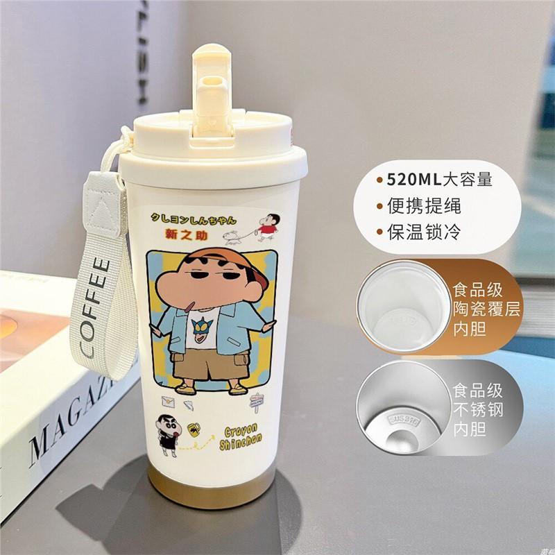 Cartoon Xiaoxin Thermos Cup 111 Stainless Steel Student High Value Office Coffee Cup Large Capacity Water Cup