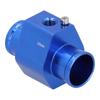 26mm Wassertemperatur Verbindungsrohr Blau Temperatur Schlauchadapter Aluminium Automobilzubehör