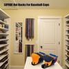Sturdy Acrylic Hat Display Rack Reusable Round Cap Stand Cap Organizer Hanger Baseball Cap Holder for Travel Hotel Home