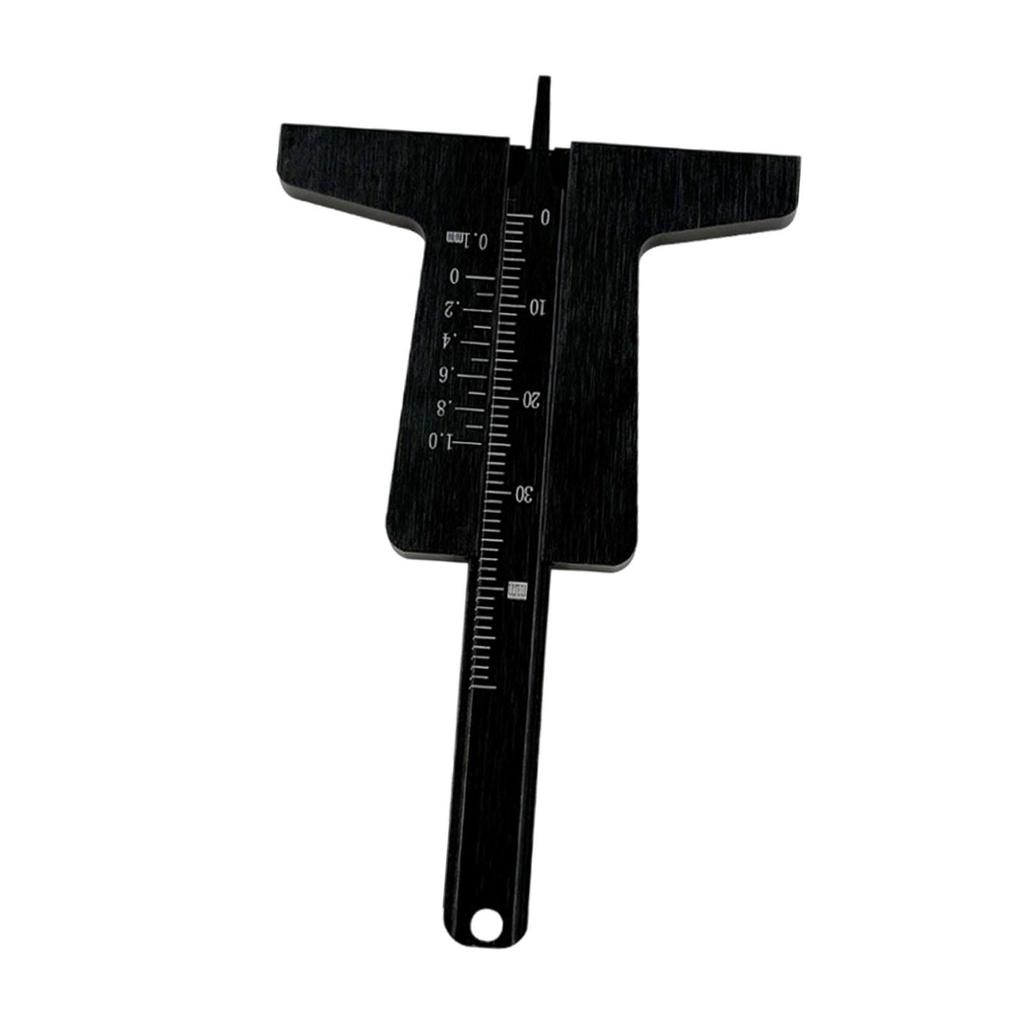 Aluminum Alloy Tire Tread Depth Gauge Professional Car Tire Wear Measuring Tool for Truck SUV Automotive Repair