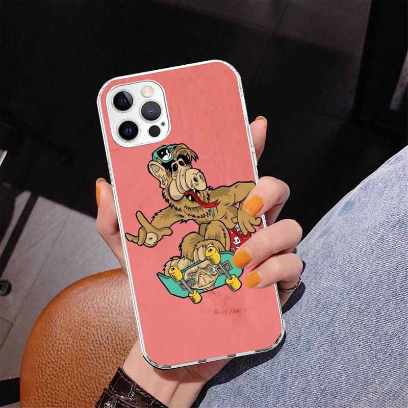 A-Alf TV Series Phone Case For iPhone 13 12 Mini 11 Pro Max XS XR X SE 7 8 Plus 5S 5 6S 6 Gift Print Cover Fundas