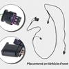 Automotive Accessories Front Bumper Parking Sensor Wiring Harness 61129286479 61129286477 Replacement Part
